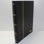 Lindner, Einsteckbuch Standard, 32 schwarze Seiten, schwarz
