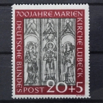 Deutschland (BRD), MiNr. 140 PLF I, Falz