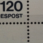 Deutschland (BRD), MiNr. 823 PF I, Ecke re. unten, postfrisch