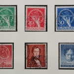 Berlin 1949-1954, gestempelte Sammlung, fast alle Spitzen