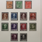 Berlin 1949-1954, gestempelte Sammlung, fast alle Spitzen
