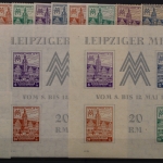 SBZ West-Sachsen, MiNr. 116-165, Kollektion, postfrisch