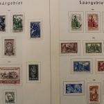 Saarland 1947-1959, gestempelte Sammlung