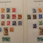 Saarland 1947-1959, gestempelte Sammlung