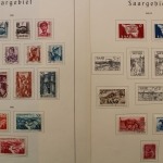 Saarland 1947-1959, gestempelte Sammlung