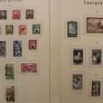 Saarland 1947-1959, gestempelte Sammlung