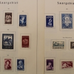 Saarland 1947-1959, gestempelte Sammlung