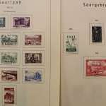 Saarland 1947-1959, gestempelte Sammlung