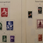 Saarland 1947-1959, gestempelte Sammlung