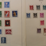Saarland 1947-1959, gestempelte Sammlung