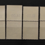 Franz. Zone Rheinland Pfalz, MiNr. 42-45 A, Oberrand, postfrisch
