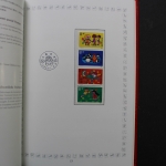 China, Jahrbuch 1989 roter Einband, postfrisch / MNH