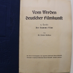 Vom Werden deutscher Filmkunst, Teil 1 und 2