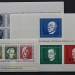 Deutschland (BRD), MiNr. 326-611, Jahrgänge 1960-1969, postfrisch