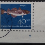 Deutschland (BRD), MiNr. 415, Ecke rechts unten, FN 2, gestempelt