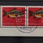 Deutschland (BRD), MiNr. 414, Paar, Ecke links unten, gestempelt
