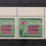 Deutschland, MiNr. 392, senkr. Paar, Ecke re. unten, FN 2, gestempelt