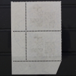 Deutschland, MiNr. 391, senkr. Paar, Ecke re. unten, FN 2, gestempelt