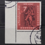 Deutschland (BRD), MiNr. 365, Ecke links unten, gestempelt
