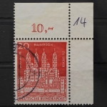 Deutschland (BRD), MiNr. 366, Ecke rechts oben, gestempelt
