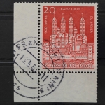 Deutschland (BRD), MiNr. 366, Ecke links unten, gestempelt