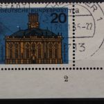 Deutschland (BRD), MiNr. 427, Ecke rechts unten, FN 2, gestempelt