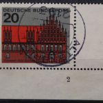 Deutschland (BRD), MiNr. 416, Ecke rechts unten, FN 2, gestempelt