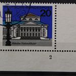 Deutschland (BRD), MiNr. 419, Ecke rechts unten, FN 2, gestempelt