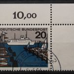 Deutschland (BRD), MiNr. 418, Ecke rechts oben, gestempelt