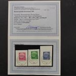 Deutschland (BRD), MiNr. 179-260 y, Berlin-Charlottenburg, Briefstücke, BPP Fotobefund