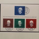 Deutschland (BRD) 1952-1968, gestempelte Sammlung