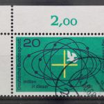 Deutschland (BRD), MiNr. 568, Ecke links oben, gestempelt