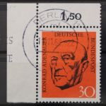 Deutschland (BRD), MiNr. 567, Ecke links oben, gestempelt