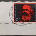Deutschland (BRD), MiNr. 558, Ecke links unten, gestempelt