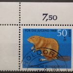 Deutschland (BRD), MiNr. 552, Ecke links oben, gestempelt