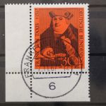 Deutschland (BRD), MiNr. 535, Ecke links unten, gestempelt