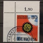 Deutschland (BRD), MiNr. 533. Ecke links oben, gestempelt