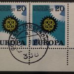 Deutschland (BRD), MiNr. 533, WP. Ecke rechts unten, gestempelt