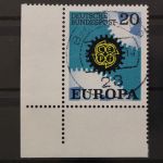 Deutschland (BRD), MiNr. 533. Ecke links unten, gestempelt
