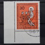 Deutschland (BRD), MiNr. 515, Ecke links unten, gestempelt