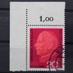 Deutschland (BRD), MiNr. 505, Ecke links oben, gestempelt