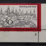 Deutschland (BRD), MiNr. 603, Ecke rechts unten, FN 2, gestempelt
