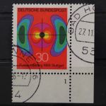 Deutschland (BRD), MiNr. 599, Ecke rechts unten, FN 1, gestempelt