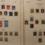 Schweiz 1850-1944, gestempelte Sammlung