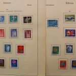 Schweiz 1945-1986, gestempelte Sammlung