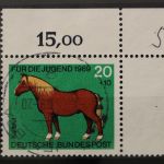 Deutschland (BRD), MiNr. 579, Ecke rechts oben, gestempelt