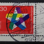 Deutschland (BRD), MiNr. 582, Ecke rechts unten, gestempelt