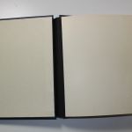 Leuchtturm, blauer Klemmbinder Luxus DL, Aufdruck "Deutschland DDR"