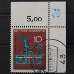 Deutschland (BRD), MiNr. 546, Ecke rechts oben, gestempelt