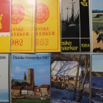 Dänemark, postfrische Zusammenstellungen 1981-1988 + 1995